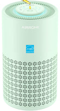 AIRROMI Air Purifier for Bedroom with HEPA 3-in-1 Filter, Pet Air Purifier for Home Cat Pee Smell, Covers Upto 990 Ft², Quiet 360°intake Air Cleaner for pet hair,allergies,Dust,Smoke A2001 Green