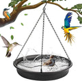 CARGEN Hanging Bird Bath Bowl - Window Bird Water Feeder Tray for Outdoors