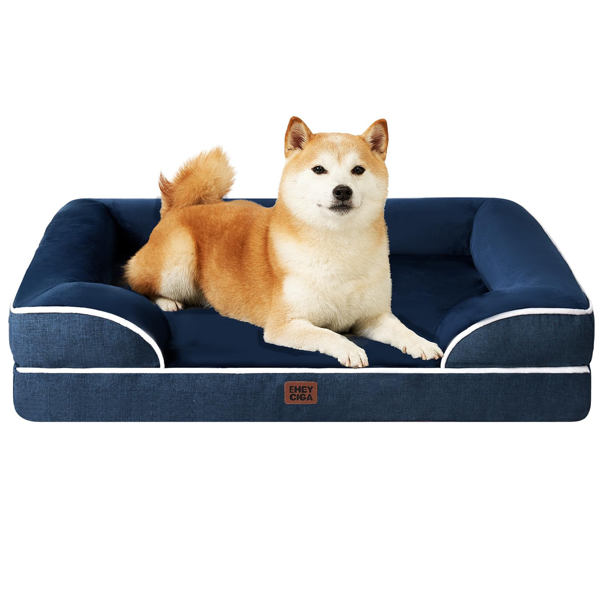 EHEYCIGA Orthopedic Dog Beds Large Sized Dog, Waterproof Washable Pet Bed