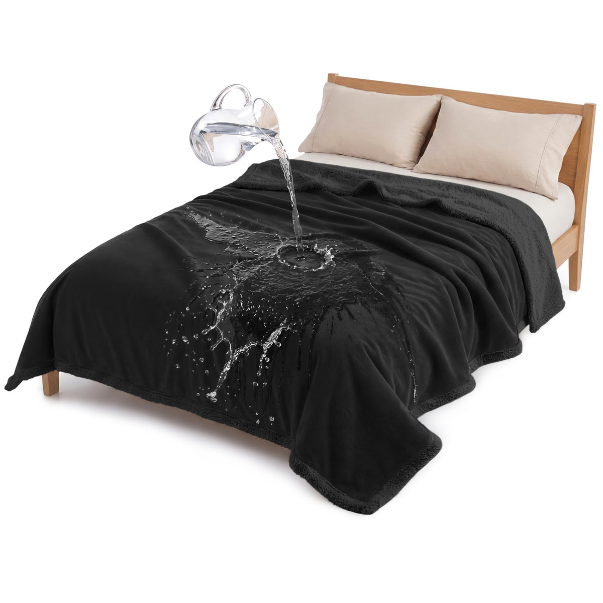 Kritter Planet Waterproof Reversible Pet Blanket for Dogs and Cats