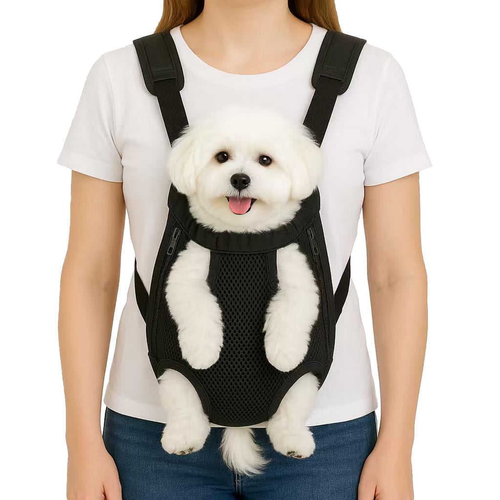 Mosago Dog Backpack Carrier, Front Chest Carrier for Small Dogs 2.5-4 lbs