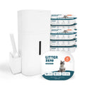 Litter Zero Base Set (Includes 1 Refill, Scoop) + 9 Additional Refills Pack