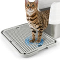 Cat Litter Box Step, Large Cat Step Ramp with Filter Function, Grey