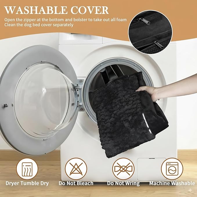 Comfort Expression Waterproof Orthopedic Dog Beds for Large Sized Dog