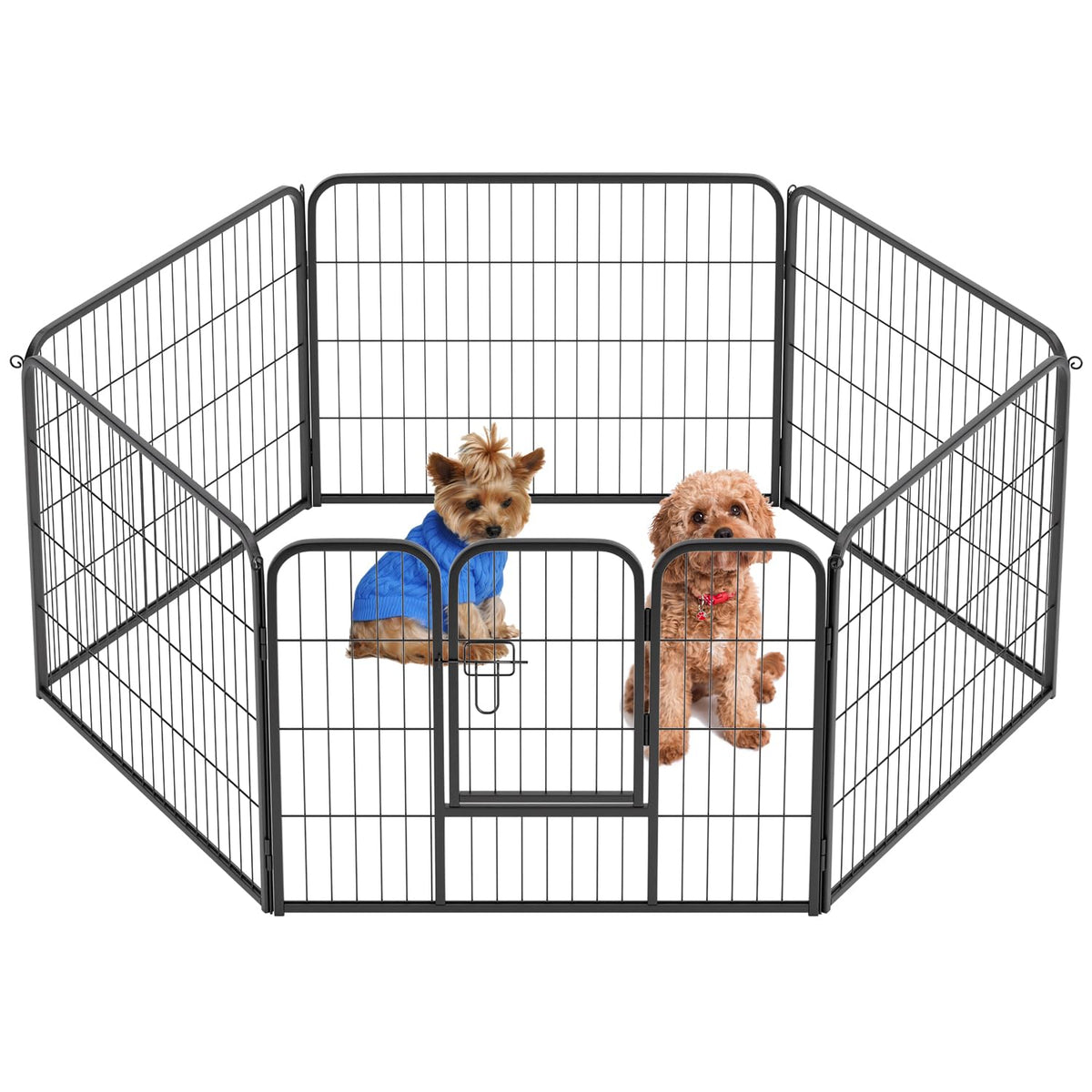 BestPet | Dog Playpen | 40", 12 Panels | Heavy Duty Metal Pet Exercise Pen