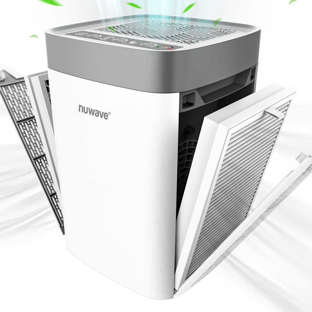 Nuwave Air Purifier for Home Bedroom up to 1,361 Sq Ft, 18dB, 47402V02