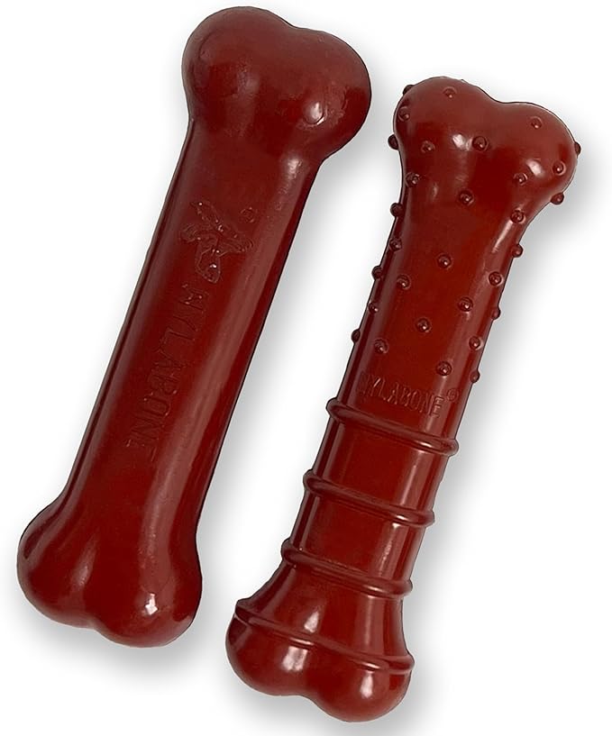 Nylabone Power Chew Basted Blast Dog Chew Toys, X-Small, 2 Count