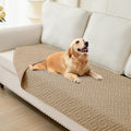 hyha Waterproof Reversible Dog Blanket, Pet Blanket for Sofa Couch