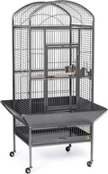 Prevue Pet Products Dometop Bird Cage - Large, Black Hammertone