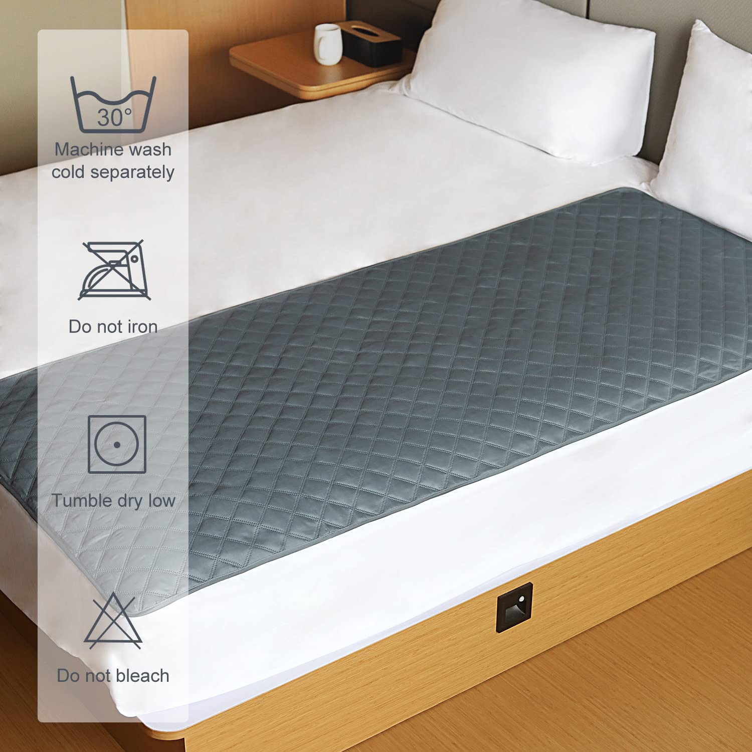 Comsmart Waterproof Couch Cover Dog Cat Blanket, Anti-Slip Liquid Urinary Proof Furniture Blanket, Reversible Pet Blanket Protector for Couch Sofa Bed Car Floor, 30 * 70 in