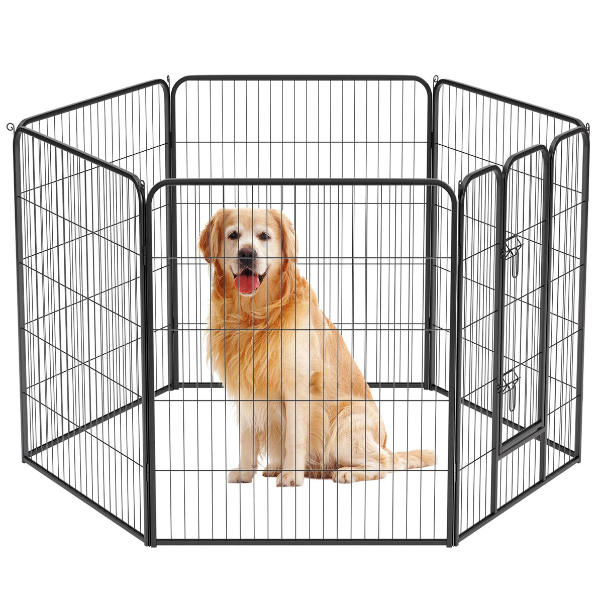 BestPet | Dog Playpen | 40", 12 Panels | Heavy Duty Metal Pet Exercise Pen