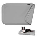 Explore Land Waterproof Dog Bed Cover, 48Lx36Wx4H inch, Gray