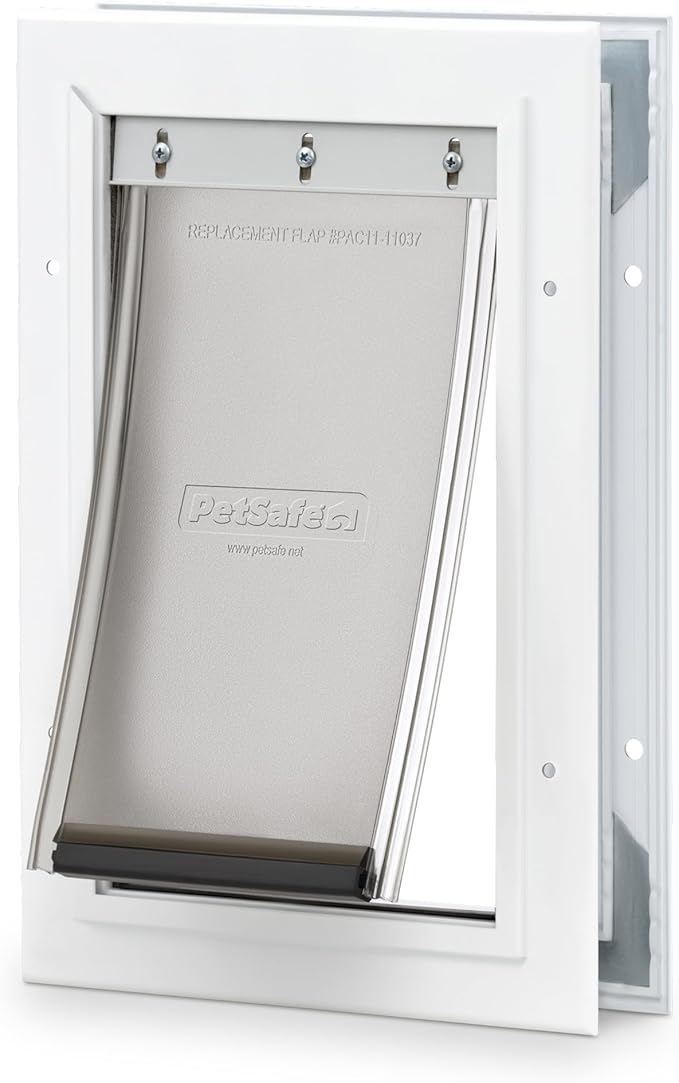 PetSafe Freedom Aluminum Pet Door, White