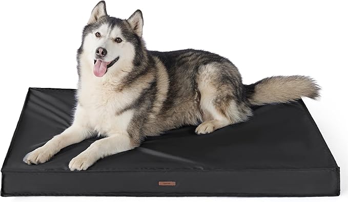 LE SURE Outdoor Waterproof XXL Dog Bed,Orthopedic Pet Mat,48x30In