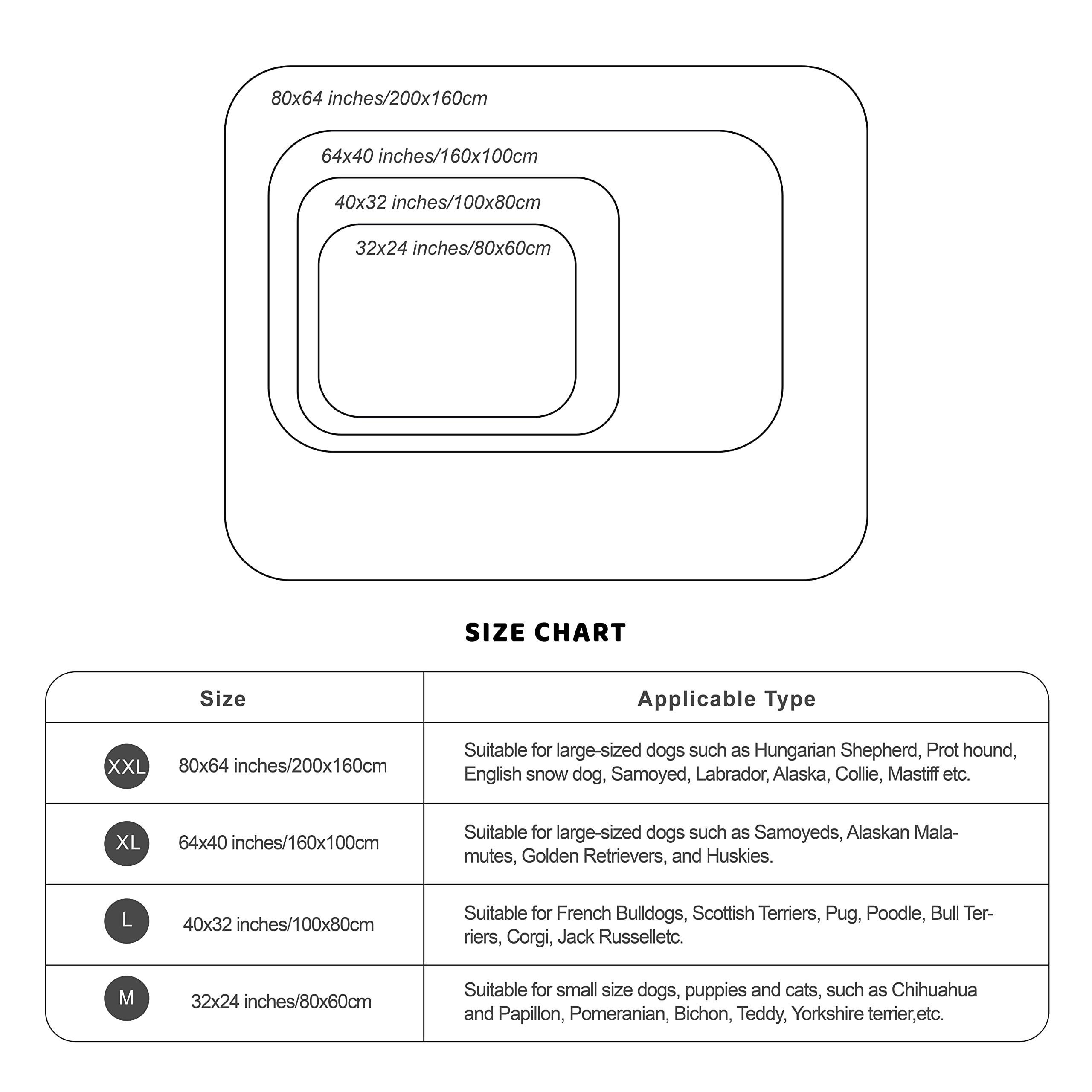 Allisandro Luxurious Dog Blanket, 350 GSM Super Fuzzy Microplush Fleece Pet Blankets for Small Medium Large Dogs and Cats, Blue Paw and Bone, 32" x 24"