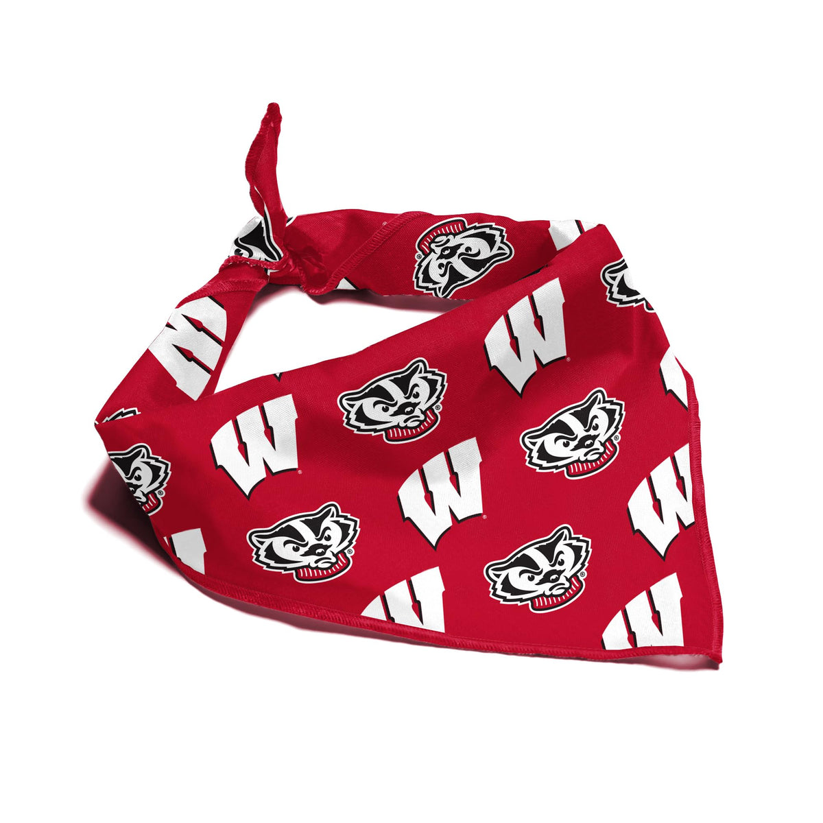 Oklahoma Sooners Officially Licensed Bandana for Dogs and Cats | Fits Pets Great Gift Idea | Easy-to-Tie (Small, 13")