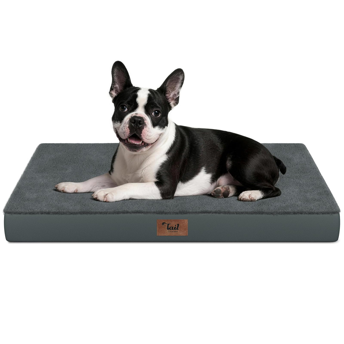 Tail Stories Orthopedic Waterproof Dog Bed for Small Dogs and Cats