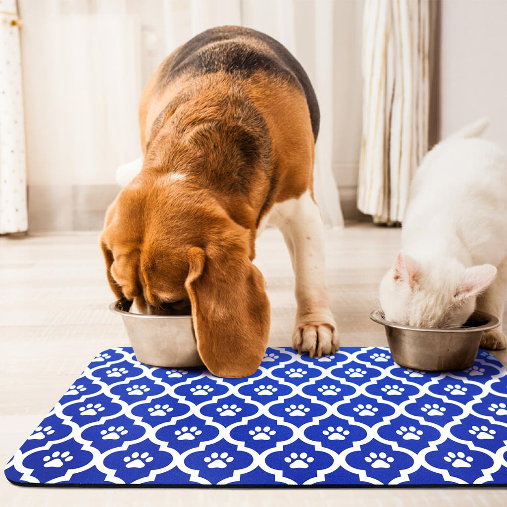 Xspatroias Dog Food Mat 12X20 Inch