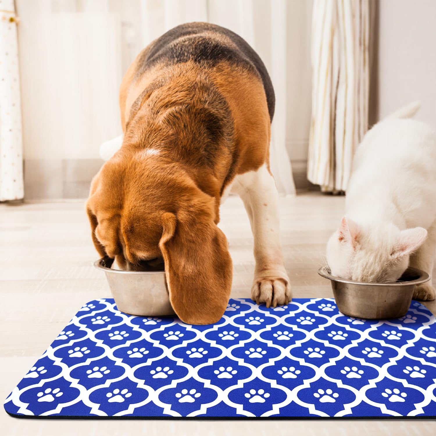 Xspatroias Dog Food Mat 12X20 Inch