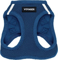 Voyager Step-in Air Dog Vest Harness - Orange/Black Trim, X-Small