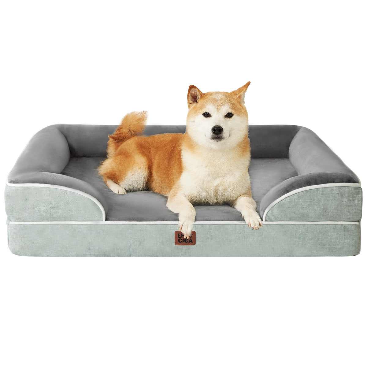 EHEYCIGA Orthopedic Dog Beds Large Sized Dog, Waterproof Washable Pet Bed