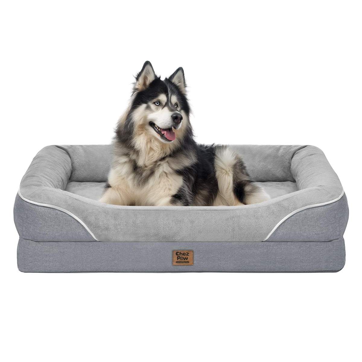 Chez Paw Orthopedic Washable XXL Dog Bed for Extra Large Dogs