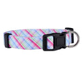 Native Pup Easter Dog Collar, Cute Spring Gift for Puppies, Pink Pastel, Eggs, Chicks, Bunny Adjustable for Small, Medium, Large Breeds (Pastel, Small)