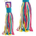 Sweet Feet and Beak Cotton Rope, Little Weave, 8" Bird Rope Shredding Toy
