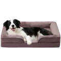 Makigued Medium Orthopedic Dog Bed, Egg Crate Foam, 35 x 24.8 x 6.7 Inches