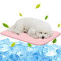 NWK Pack of 4 Pet Cooling Mat Q-Max>0.345 for Dogs & Cats (Pink Cat, M)