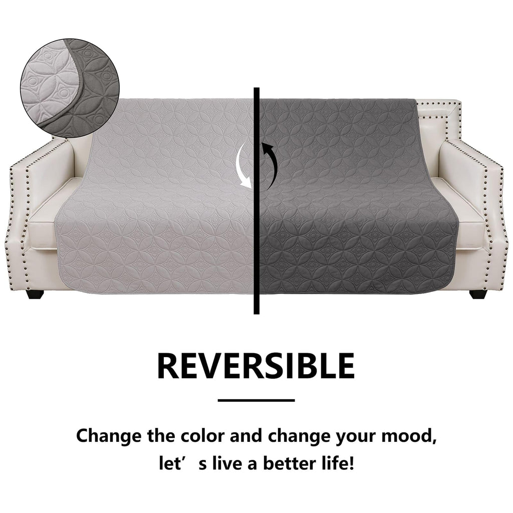 Tuffeel Waterproof Couch Cover for Dogs - Washable Pets Furniture Protector