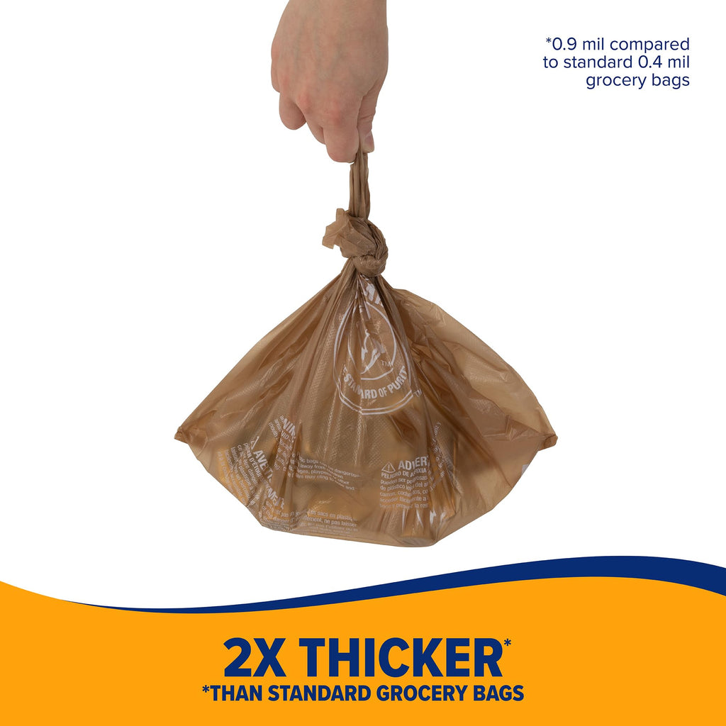Arm and Hammer Heavy Duty Dog Waste Bags, Swivel Bin Rake Refill, 20 Count