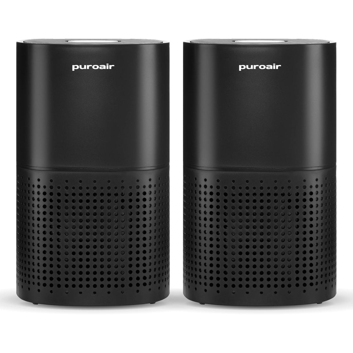 PuroAir 240 HEPA Air Purifiers for Home Pets Bedroom - 1,000 Ft² (2PK)