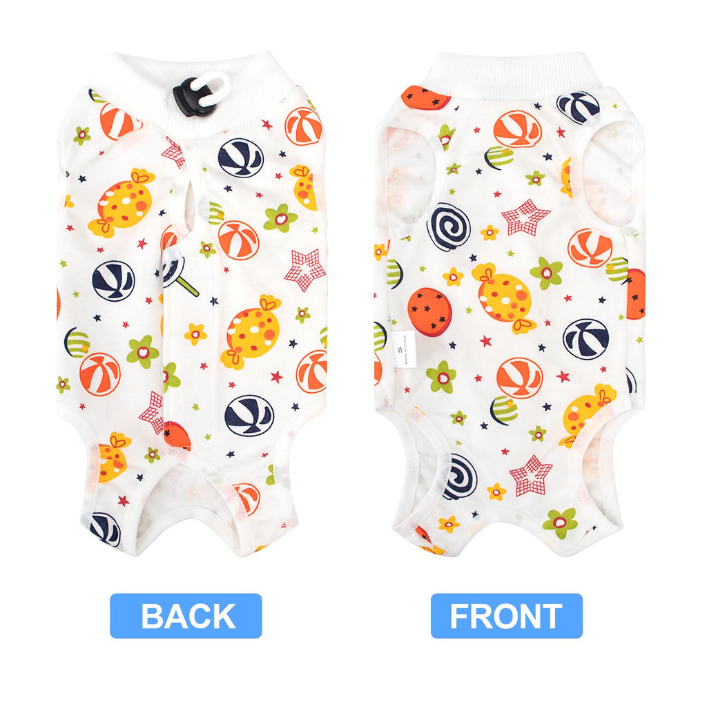 Cat Recovery Suit Female, Breathable Cat Onesie After Surgery Female for Abdominal Wounds or Skin Diseases, Surgery Recovery Suit Kitten Onesie After Spay Wear Anti Licking