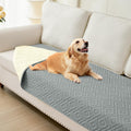 hyha Waterproof Reversible Dog Blanket, Pet Blanket for Sofa Couch