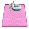 Jacooxi Cat Litter Mat, Silicone Large Cat Mat for Litter Box - 34x22 in, Waterproof & Non-Slip, Durable & Easy Clean, Green