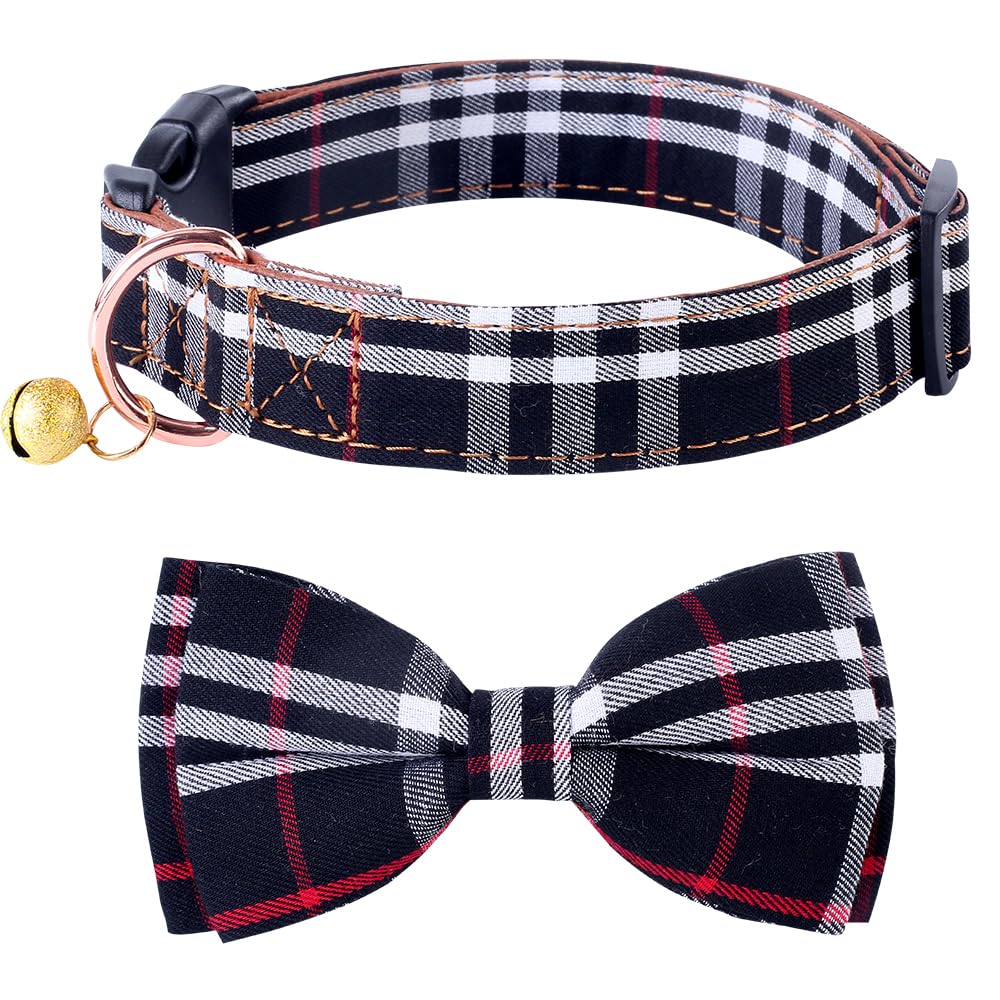 Yizepet Dog Collar and Leash - Adjustable pet Collar for Dogs with Metal Buckle Collar, Stylish Pattern for Small Medium or Large Boy and Girl Dog and Cat
