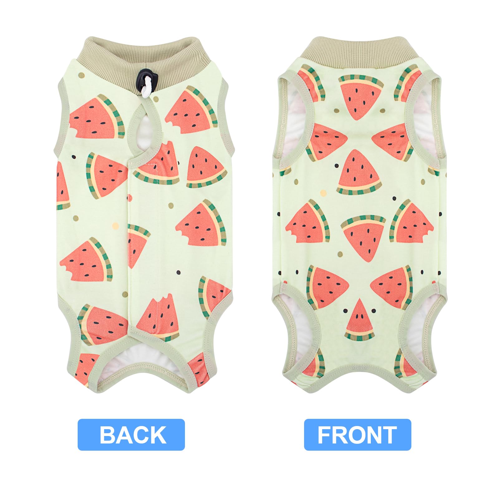 Coppthinktu Cat Recovery Suit Female Cat Onesie After Surgery Anti Licking