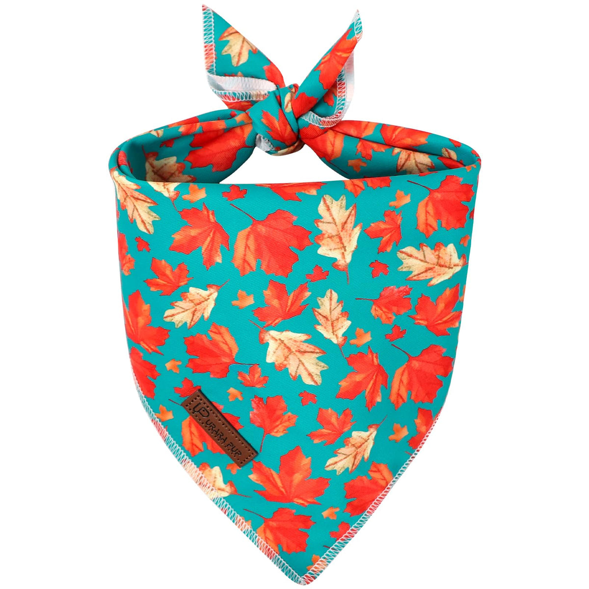 UP URARA PUP Valentine Dog Bandana - Pink Heart Triangle Bib Scarf for Small Medium Pets, Cotton Kerchief for Girl Boy Dogs or Cats, Red Puppy Bandana