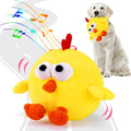 BABORUI Interactive Dog Toys Pig, Jumping Squeaky Dog Toys with Recording and Music Modes, Rechargeable Moving Dog Chew Toys for Small/Medium/Large Dogs to Keep Them Busy(Blue Pig)
