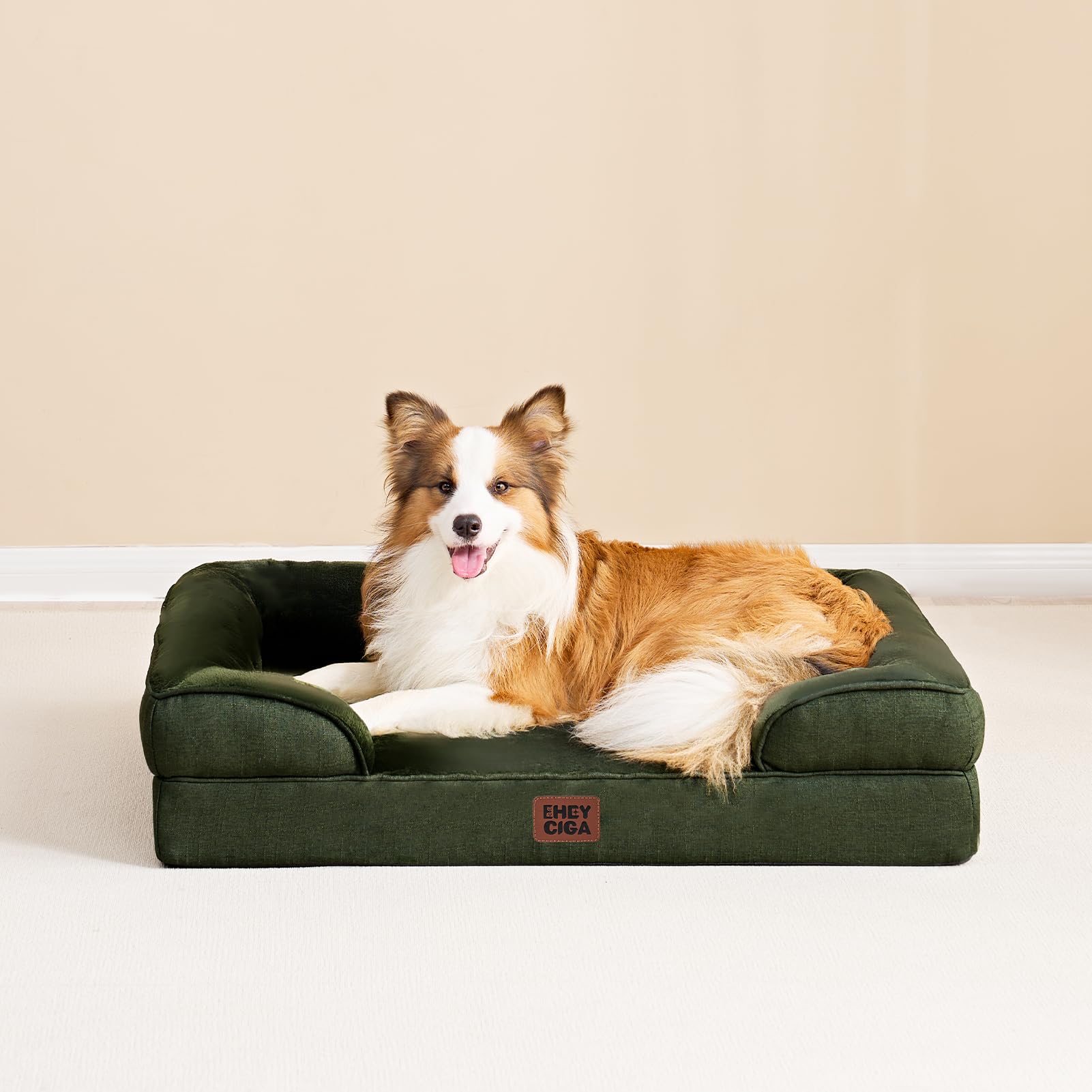 EHEYCIGA Orthopedic Dog Beds Large Sized Dog, Waterproof Washable Pet Bed