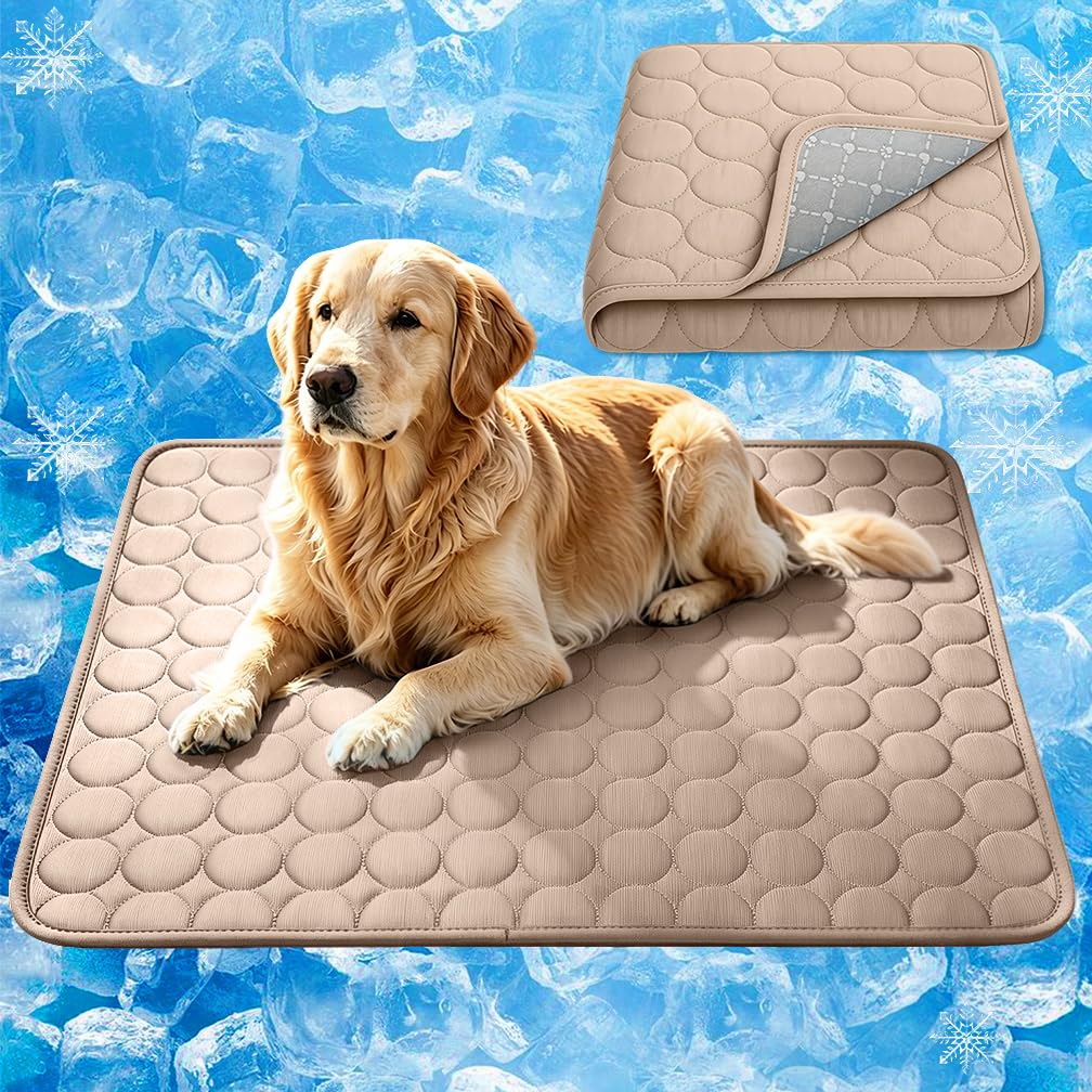 MeiLiMiYu 2026 Arc-Chill Upgraded Dog Cooling Mat Q-Max>0.4 Pet Cooling Pad
