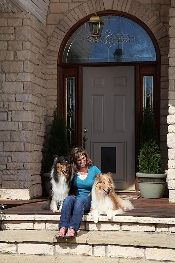 PetSafe Single Panel Replacement Pet Door Insert, Dogs up to 220 lb White