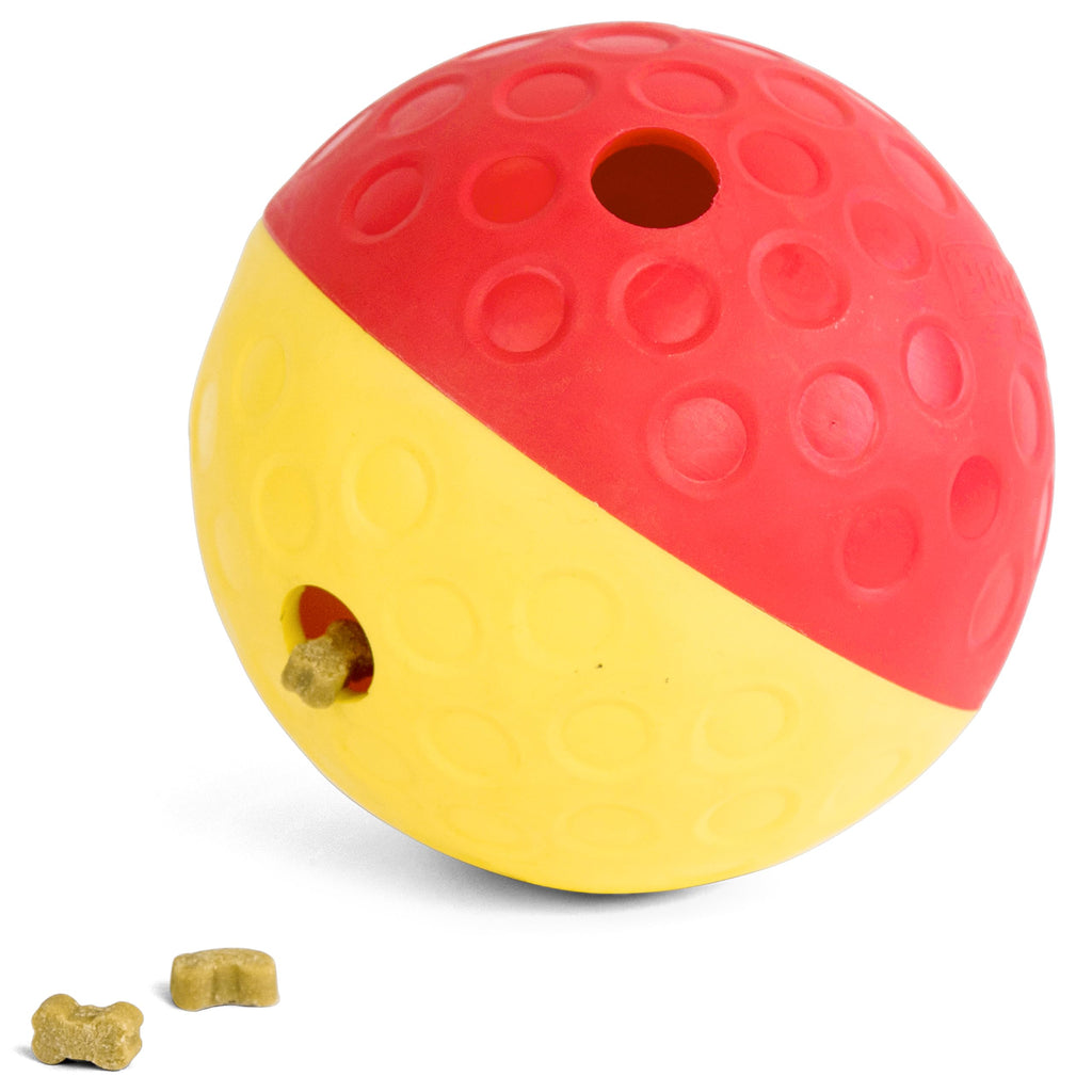 Outward Hound Nina Ottosson Treat Tumble Dog Toy Puzzle Ball, 5.8"