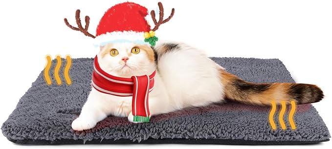 Self Warming Cat Bed Self Heating Cat Dog Mat Pad 24 x 18 in Extra Warm