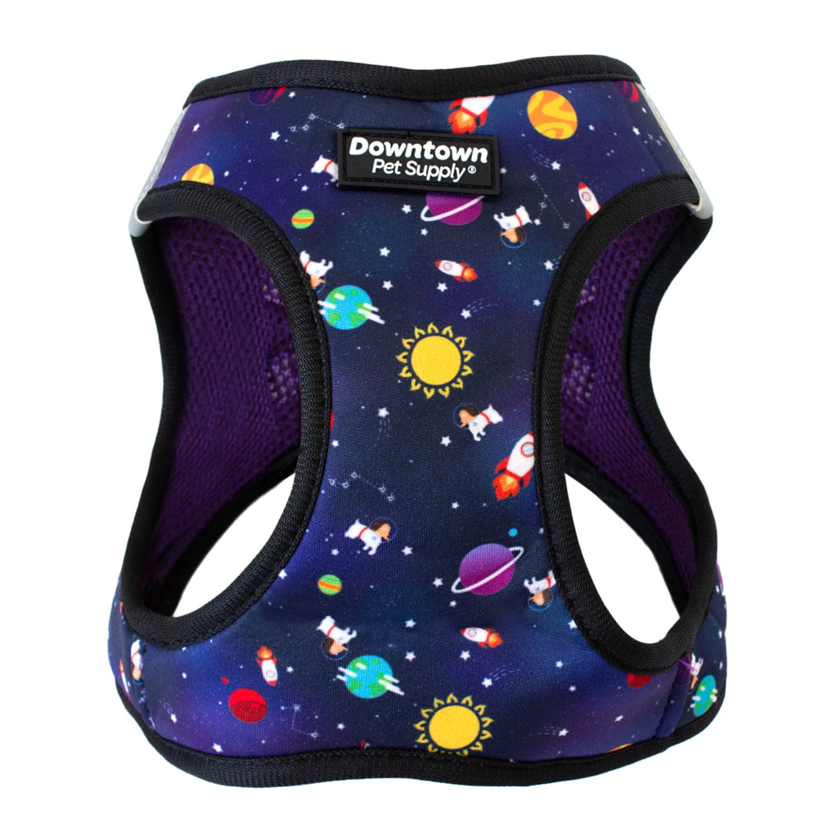 Downtown Pet Supply Step in Dog Harness No Pull, X-Large, Pink - Adjustable Harness with Padded Mesh Fabric and Reflective Trim - Buckle Strap Harness for Dogs