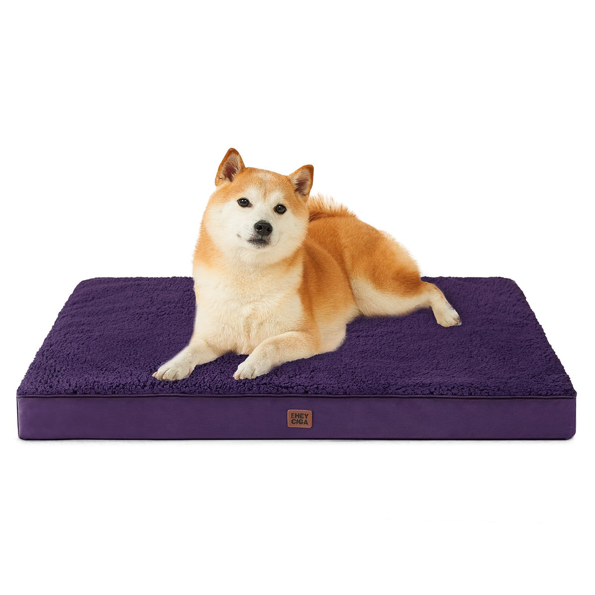 EHEYCIGA Orthopedic Dog Bed Large with Removable Washable Cover, 36x27