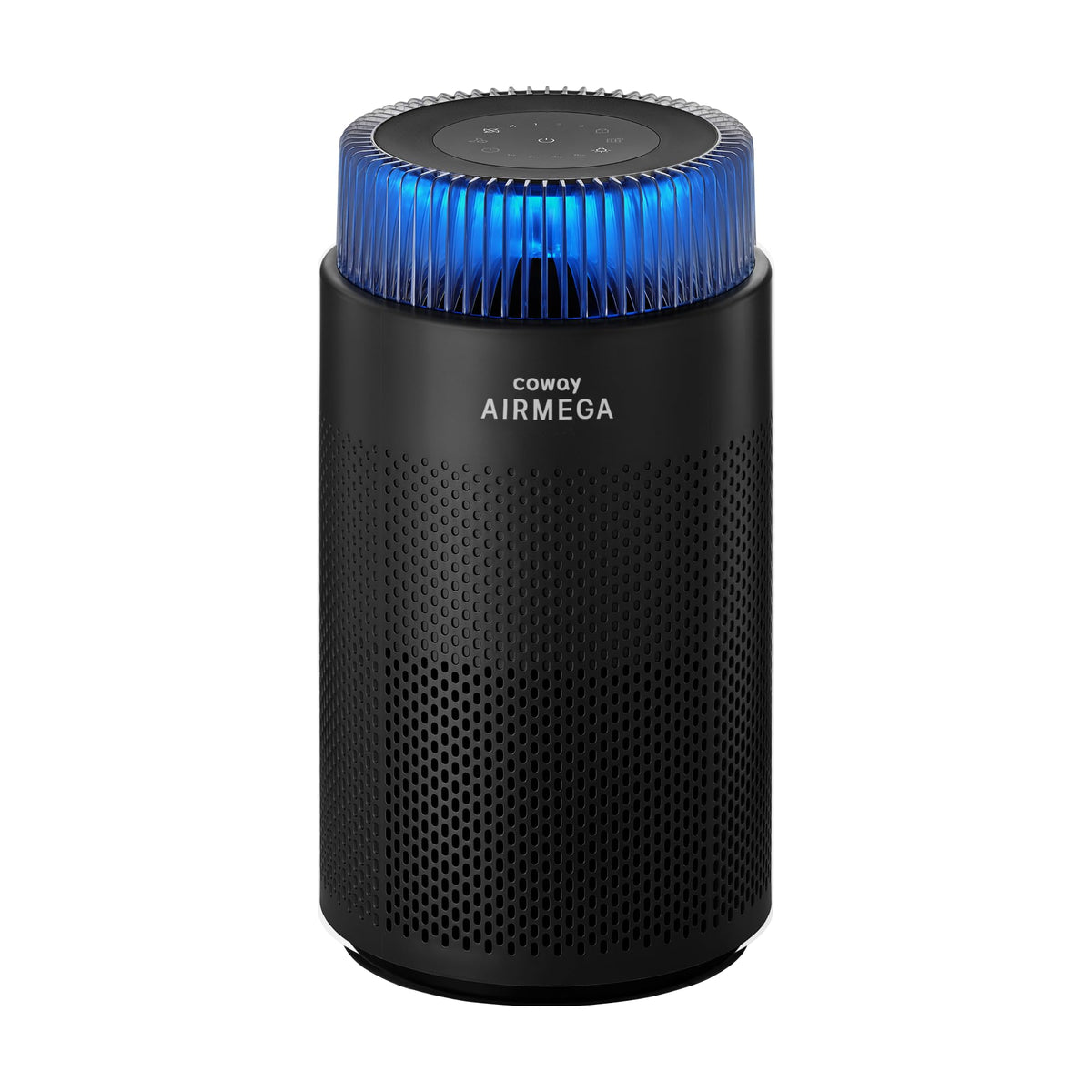 COWAY Air Purifiers for Home up to 810 ft², HEPA and Carbon Filter for Smoke, Allergies, Pet Dander, Odor, AQI Monitor, Auto Mode, Timer, Filter Indicator, Night Light, 2yr Warranty, Airmega 100 Black