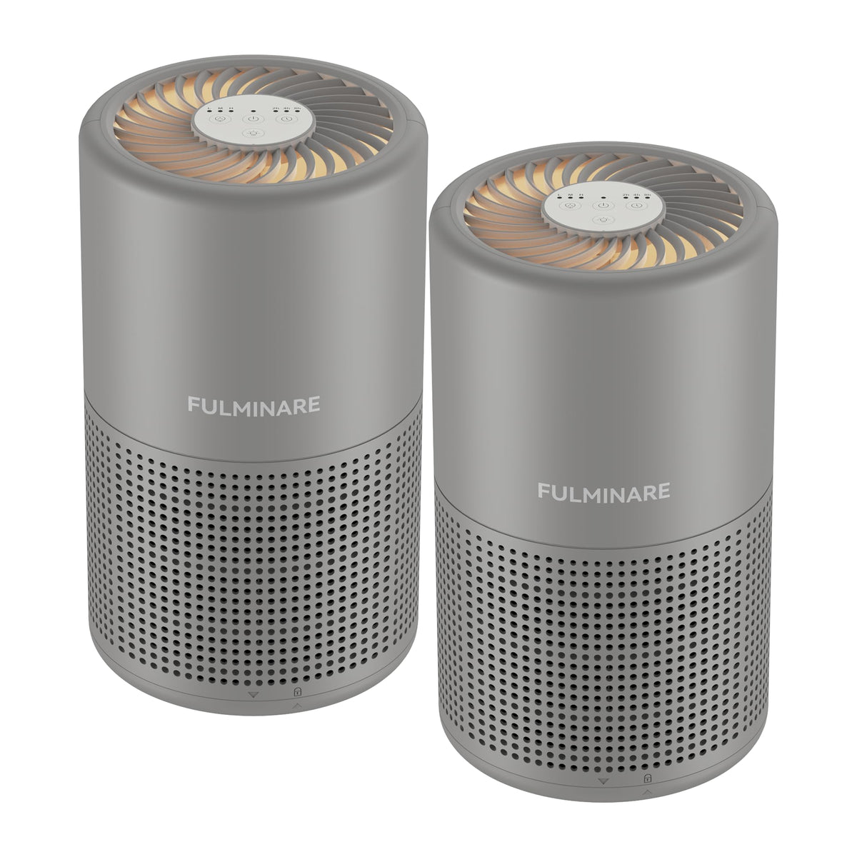 Air Purifiers for Bedroom, FULMINARE H13 True HEPA Filter（Black）
