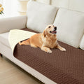 hyha Waterproof Reversible Dog Blanket, Pet Blanket for Sofa Couch